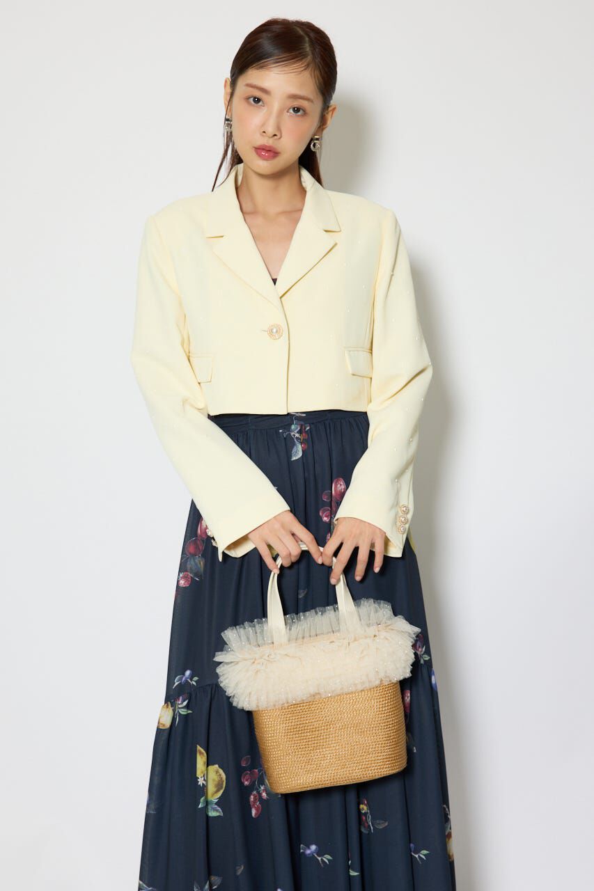 rienda「チュールコンビハンドバッグ」|その他|