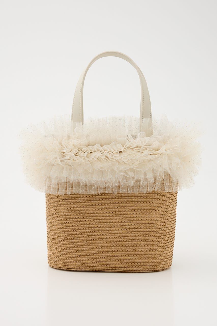 rienda「チュールコンビハンドバッグ」|その他|