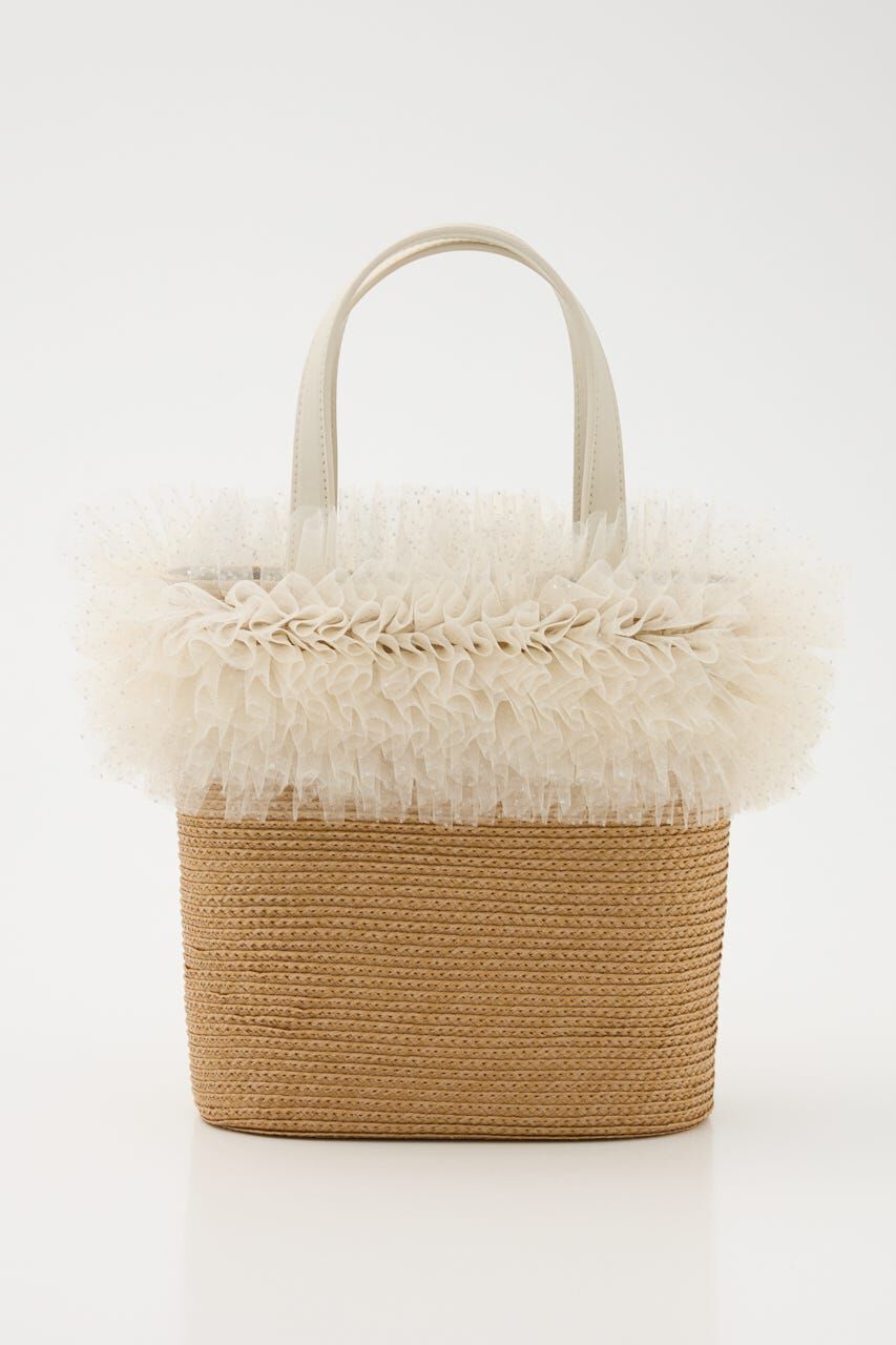 rienda「チュールコンビハンドバッグ」|その他|