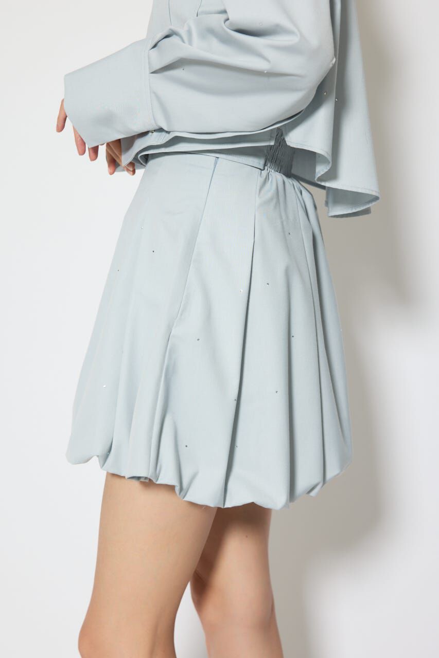 rienda「デコラティブバルーンミニスカート」|スカート|