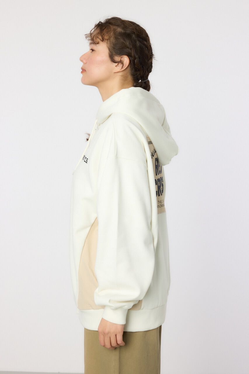 RODEO CROWNS「ナイロンアップリケロゴZIPパーカー」|パーカー|