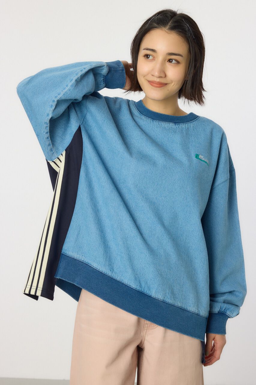 RODEO CROWNS「ラインドッキングデニムトップス」|その他|柄NVY5