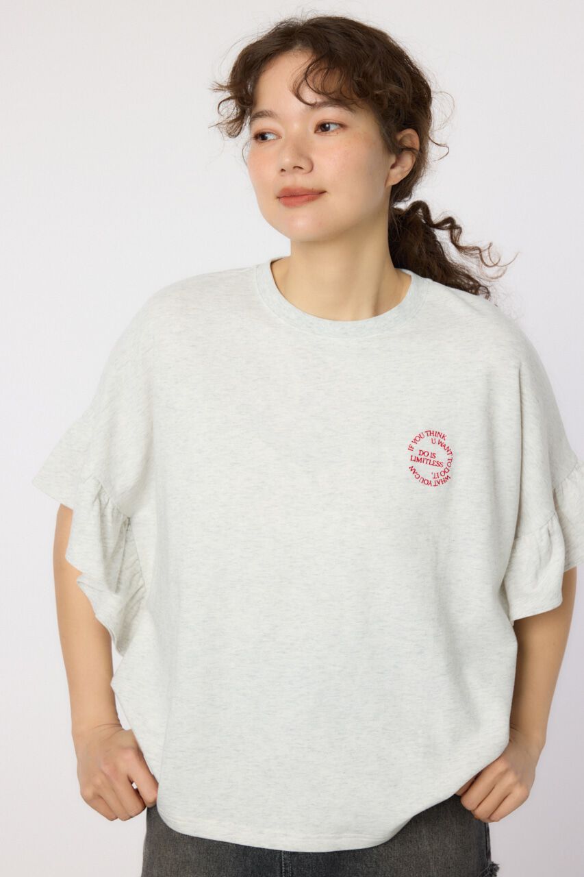 RODEO CROWNS「フリルスリーブトップス」|Tシャツ・カットソー|