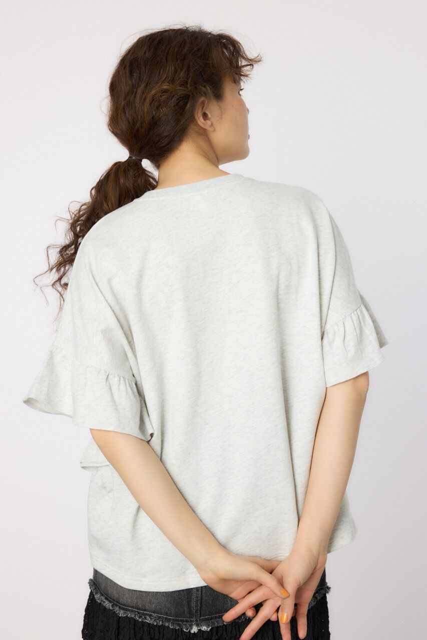 RODEO CROWNS「フリルスリーブトップス」|Tシャツ・カットソー|