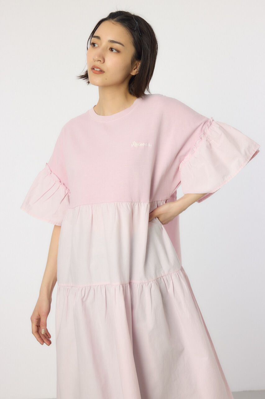 RODEO CROWNS「ピグメントドッキングティアードワンピース」|ワンピース|