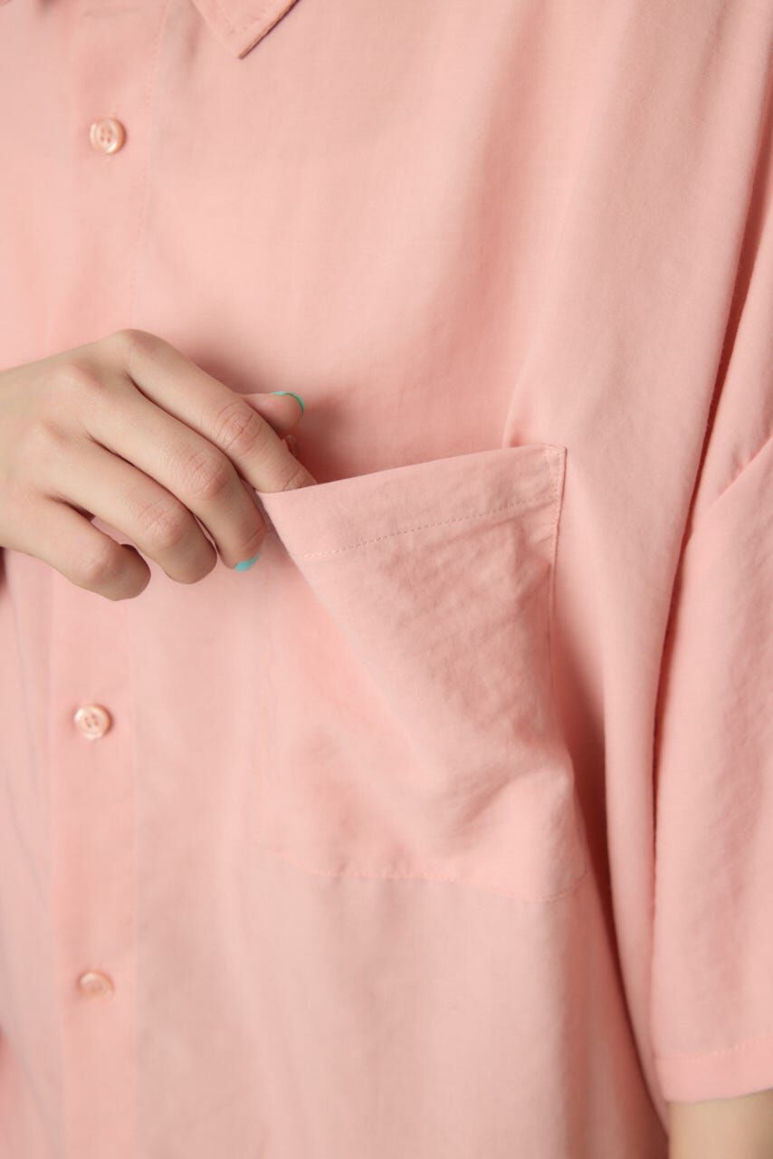 RODEO CROWNS「ハーフスリーブビッグシャツ」|シャツ・ブラウス|