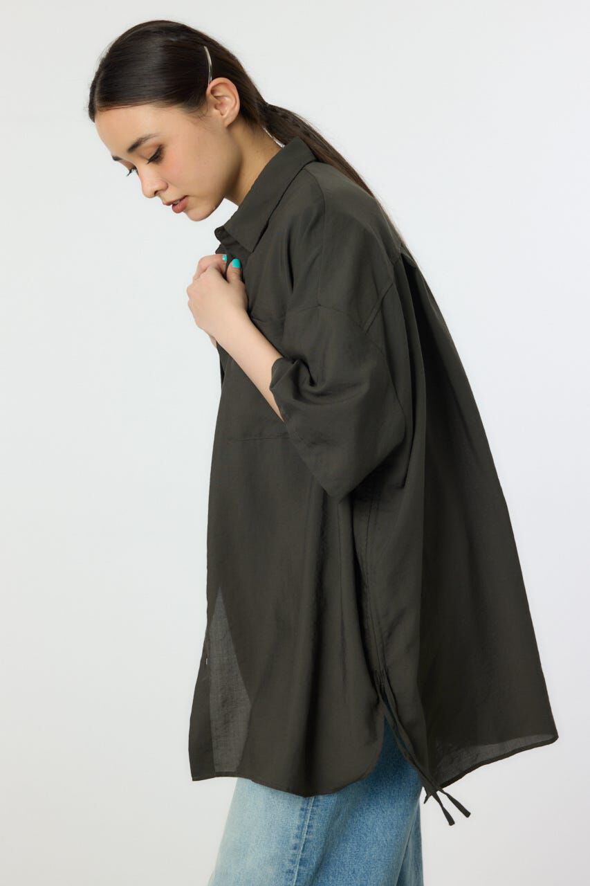 RODEO CROWNS「ハーフスリーブビッグシャツ」|シャツ・ブラウス|