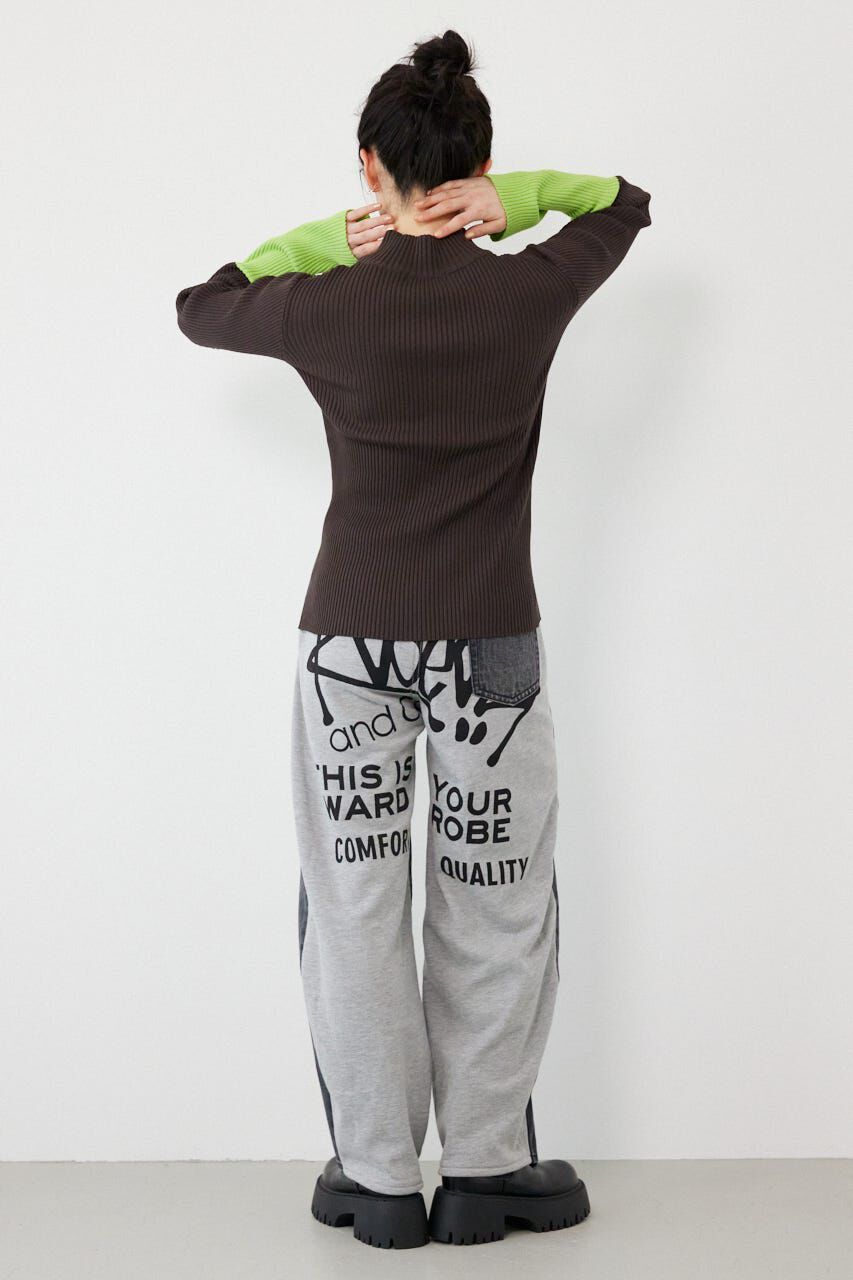 RODEO CROWNS「スリーブカラーニットトップス」|ニット・セーター|