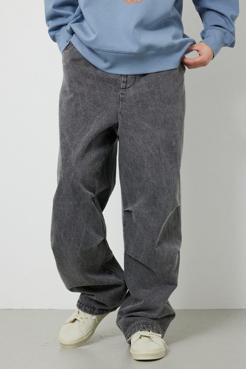 RODEO CROWNS「エンボスロゴデニムパンツ」|デニム|GRY