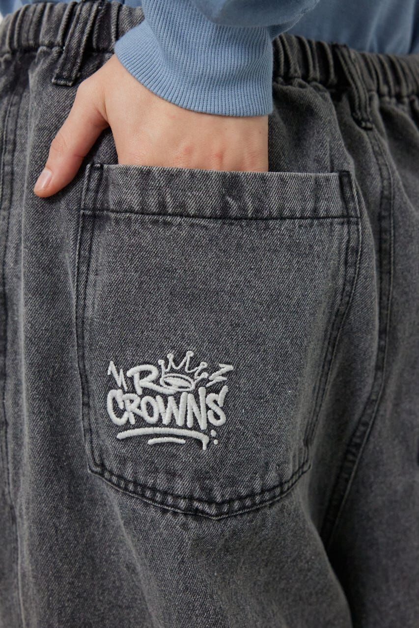 RODEO CROWNS「エンボスロゴデニムパンツ」|デニム|