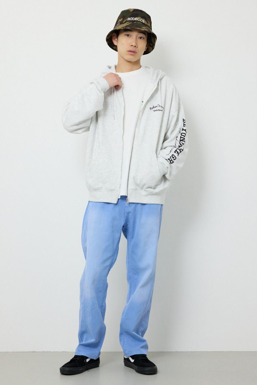 RODEO CROWNS「タイポグラフィーZIPパーカー」|パーカー|