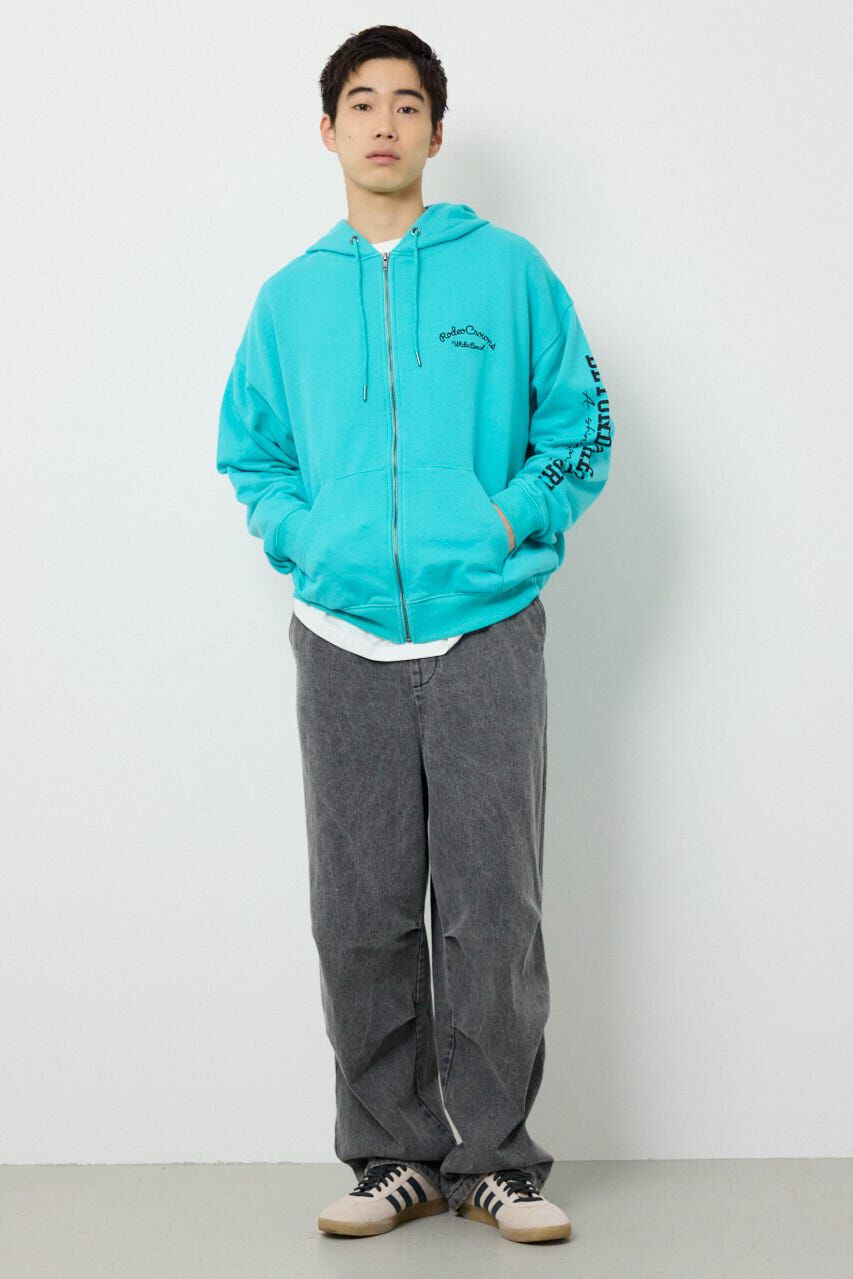 RODEO CROWNS「タイポグラフィーZIPパーカー」|パーカー|