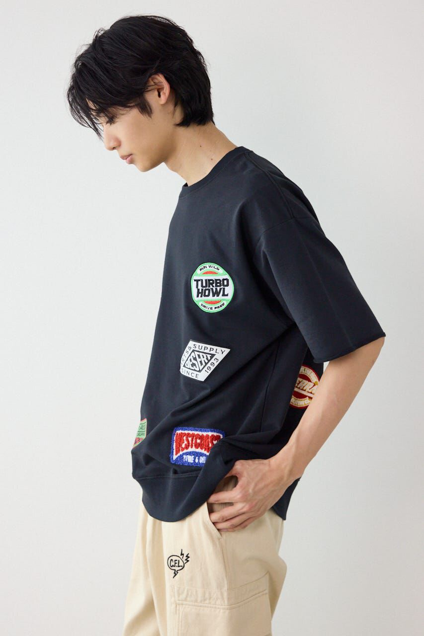 RODEO CROWNS「カスタムワッペン半袖スウェット」|Tシャツ・カットソー|