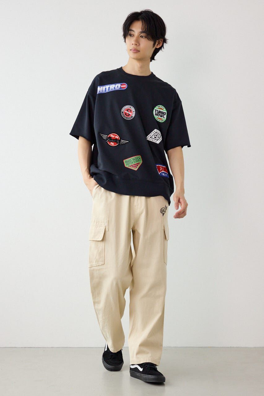 RODEO CROWNS「カスタムワッペン半袖スウェット」|Tシャツ・カットソー|