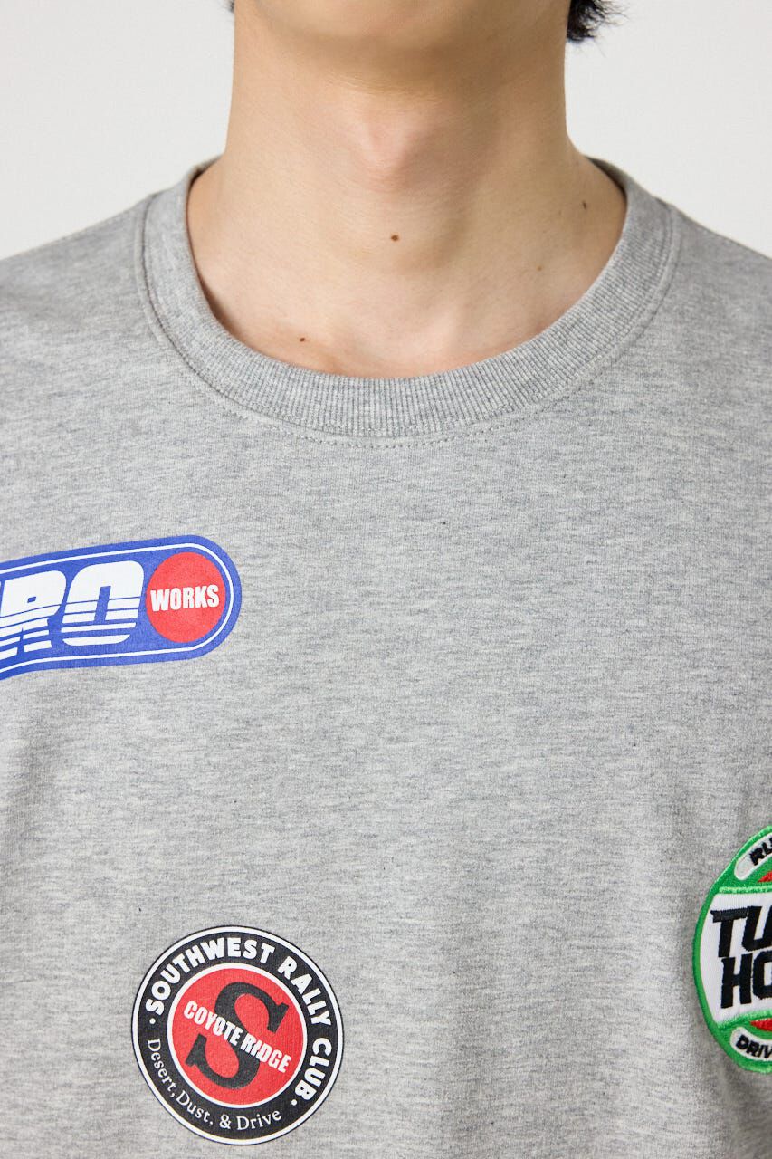 RODEO CROWNS「カスタムワッペン半袖スウェット」|Tシャツ・カットソー|