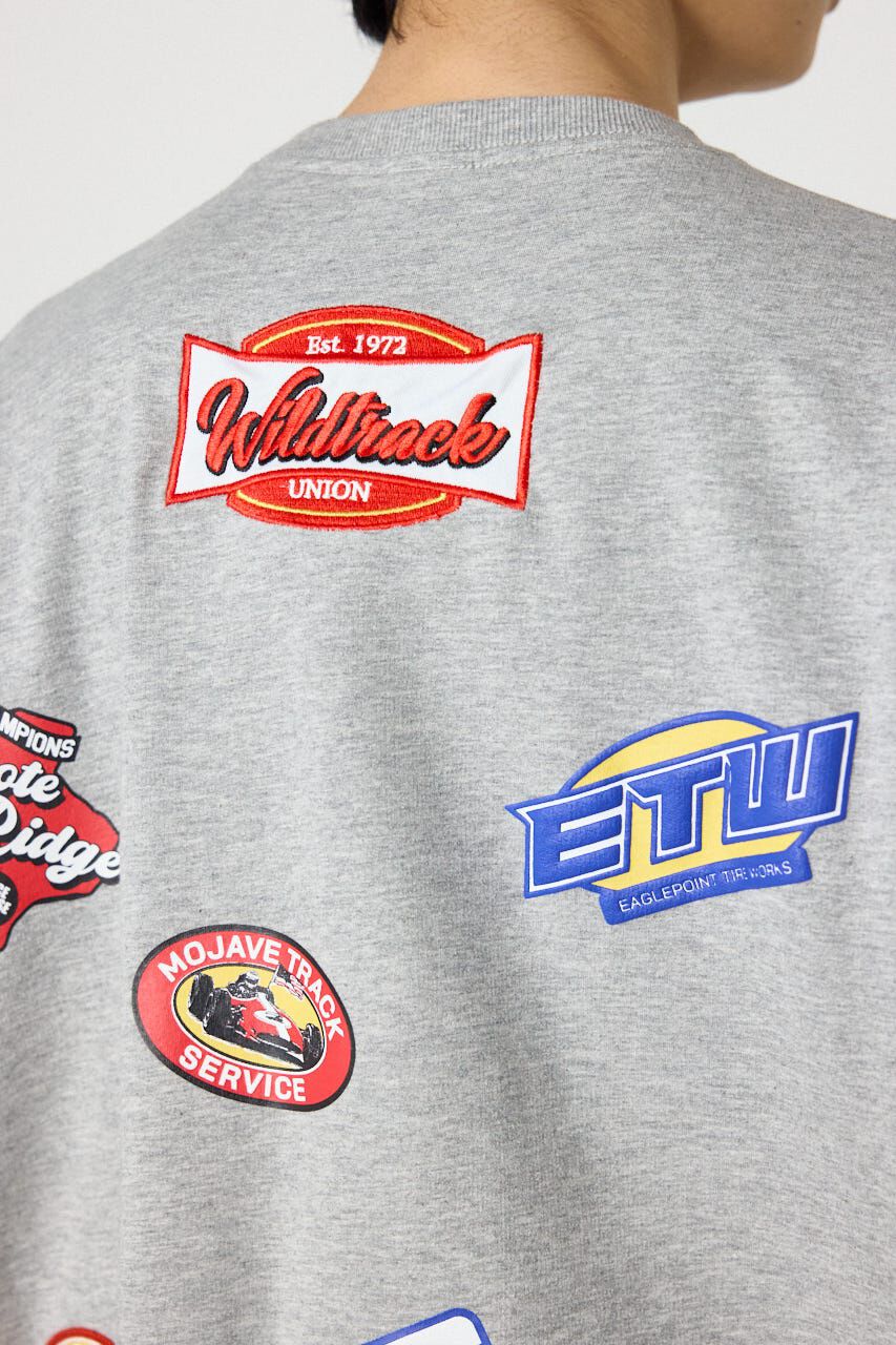 RODEO CROWNS「カスタムワッペン半袖スウェット」|Tシャツ・カットソー|