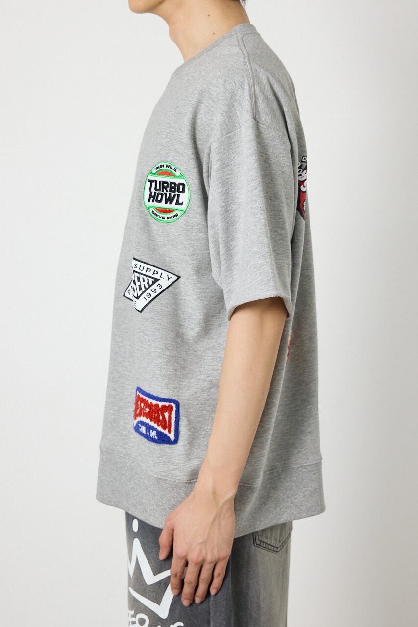 RODEO CROWNS「カスタムワッペン半袖スウェット」|Tシャツ・カットソー|