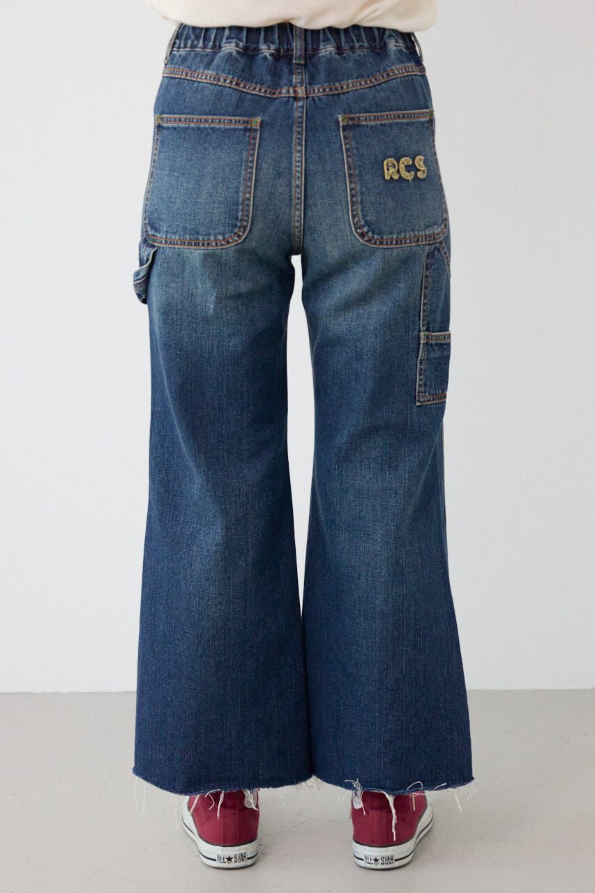 RODEO CROWNS「ペインターフレアパンツ」|デニム|