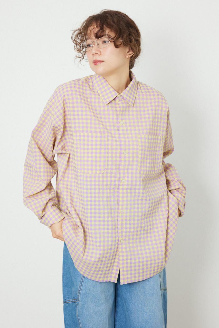 RODEO CROWNS「マルチパターンシャツ」|シャツ・ブラウス|柄PUR5