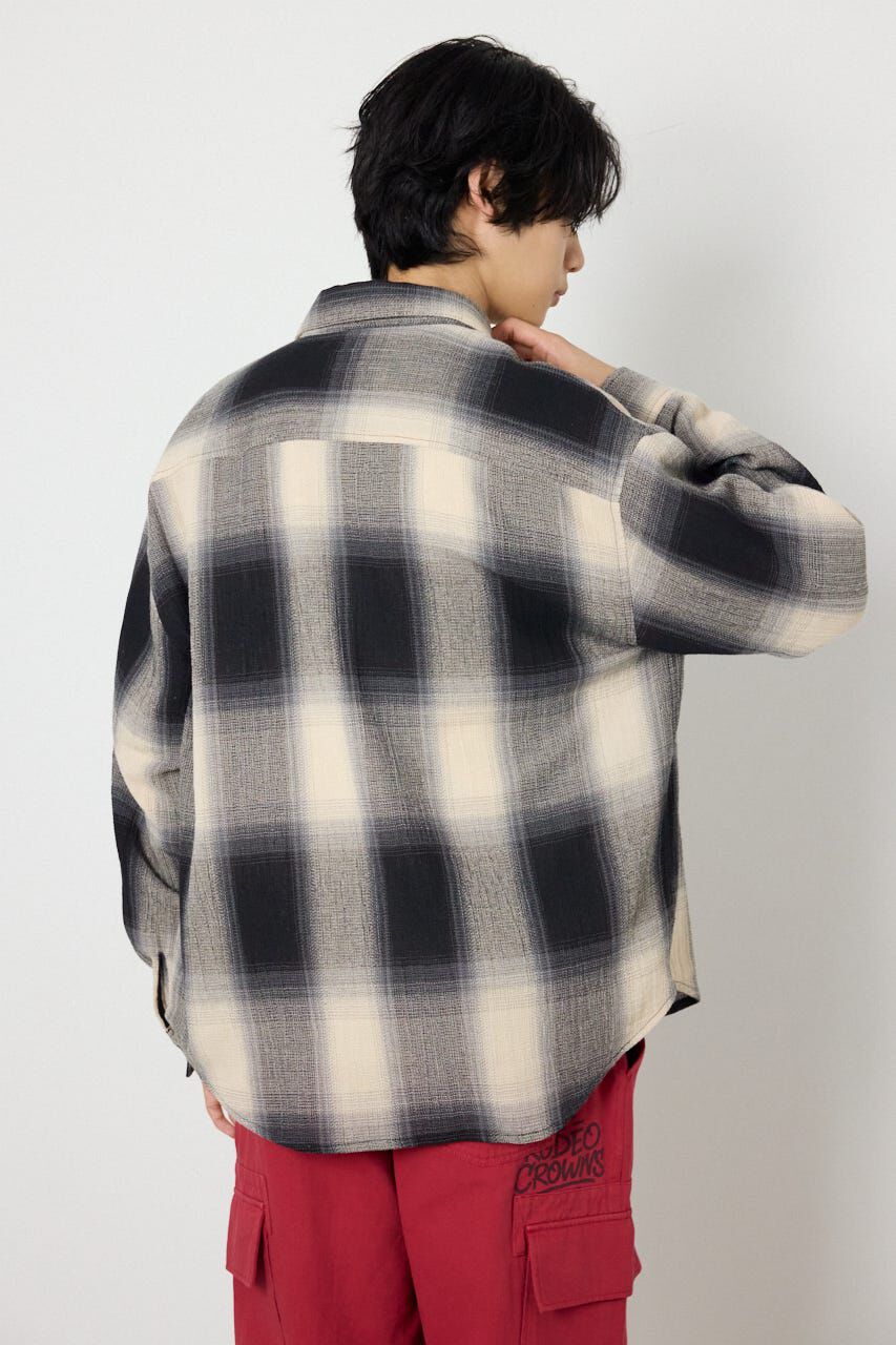RODEO CROWNS「スカシオンブレーチェックシャツ」|シャツ・ブラウス|