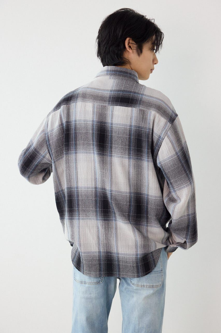 RODEO CROWNS「スカシオンブレーチェックシャツ」|シャツ・ブラウス|