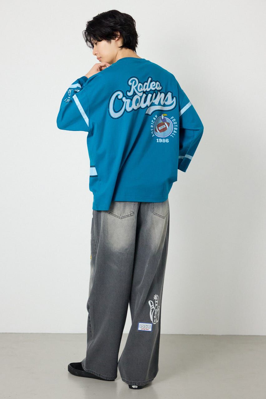 RODEO CROWNS「footballトップス」|Tシャツ・カットソー|