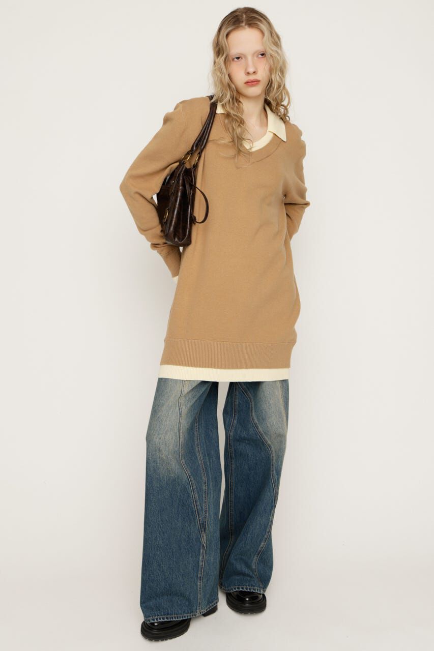 SLY「LAYERED V／N HG ワンピース」|ワンピース|