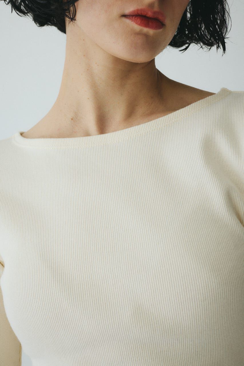 HeRIN.CYE「Teleco back open tee」|Tシャツ・カットソー|