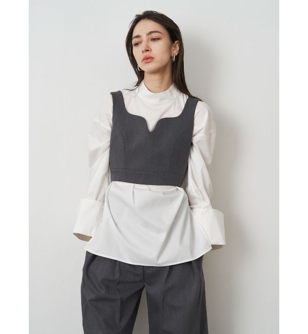ELENDEEK「CLEAN BUSTIER」|シャツ・ブラウス|