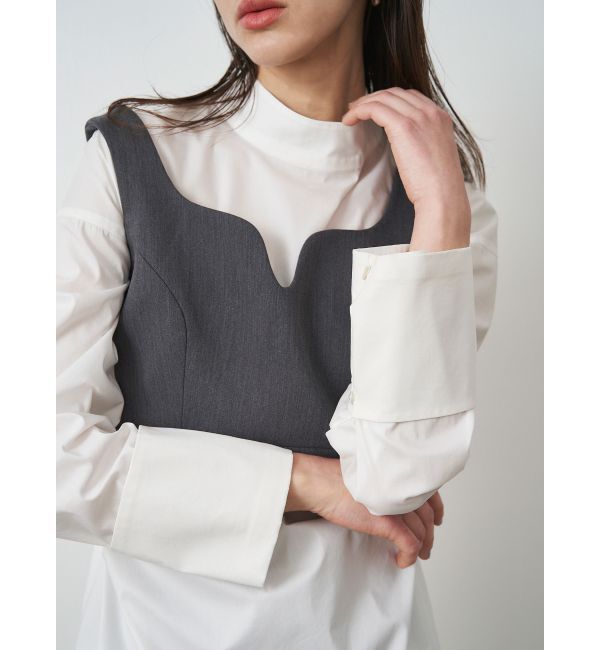 ELENDEEK「CLEAN BUSTIER」|シャツ・ブラウス|