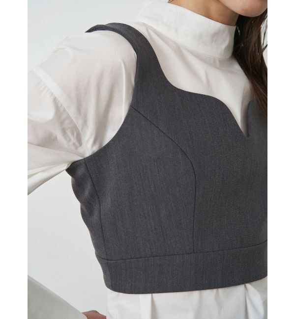 ELENDEEK「CLEAN BUSTIER」|シャツ・ブラウス|