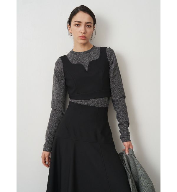 ELENDEEK「CLEAN BUSTIER」|シャツ・ブラウス|ブラック