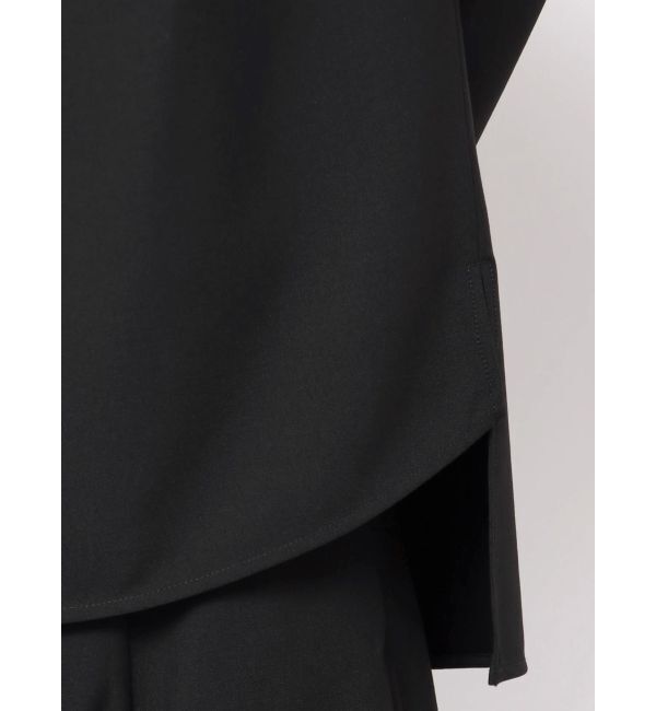 ELENDEEK「ASYME DRAPE BL」|シャツ・ブラウス|