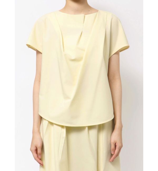 ELENDEEK「ASYME DRAPE BL」|シャツ・ブラウス|