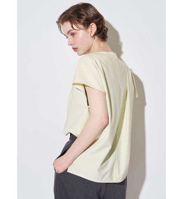 ELENDEEK「ASYME DRAPE BL」|シャツ・ブラウス|