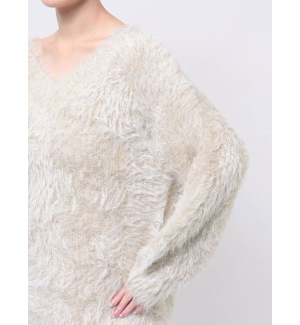 RESEXXY「ラメシャギーニットチュニックワンピース」|ワンピース|