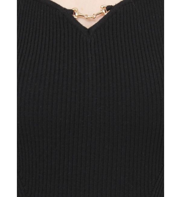 RESEXXY「フロントチャームリブニットワンピース」|ワンピース|