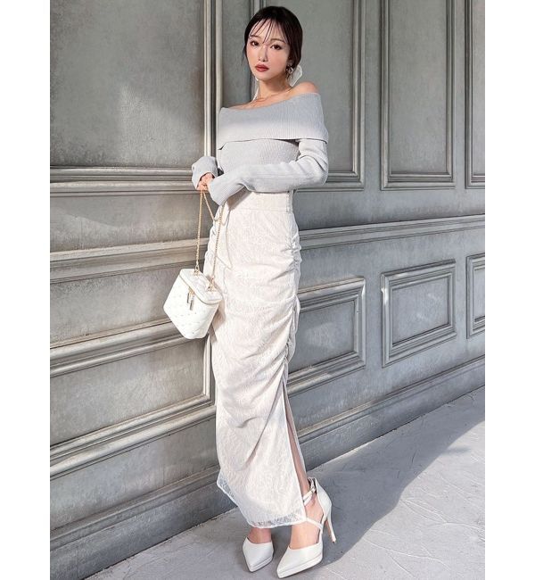 RESEXXY「サイドタックレーススカート」|スカート|