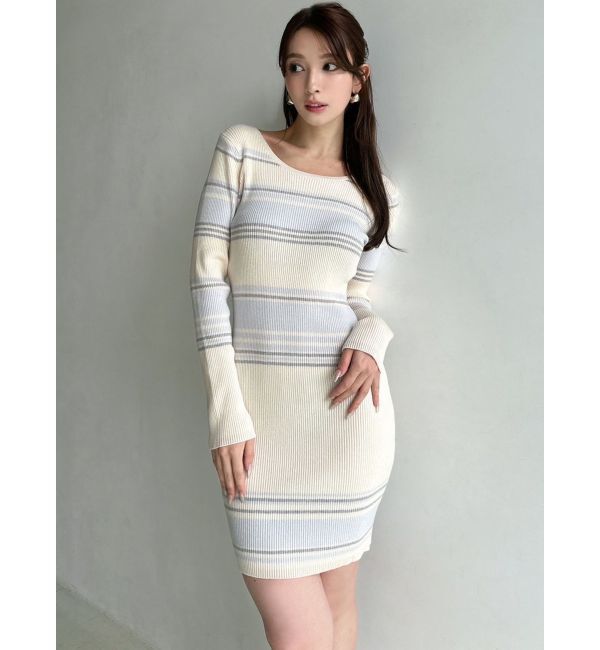 RESEXXY「リブニットタイトワンピース」|ワンピース|