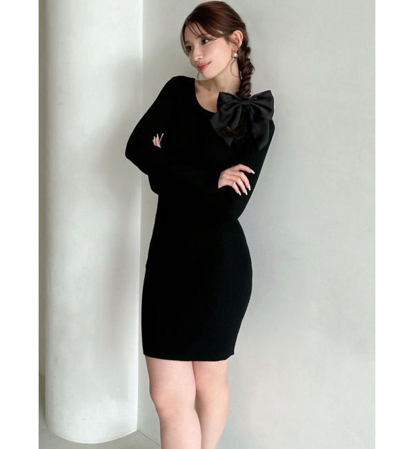 RESEXXY「リブニットタイトワンピース」|ワンピース|