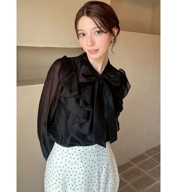 RESEXXY「シアーボウタイブラウス」|シャツ・ブラウス|