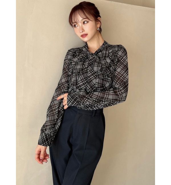 RESEXXY「シアーボウタイブラウス」|シャツ・ブラウス|