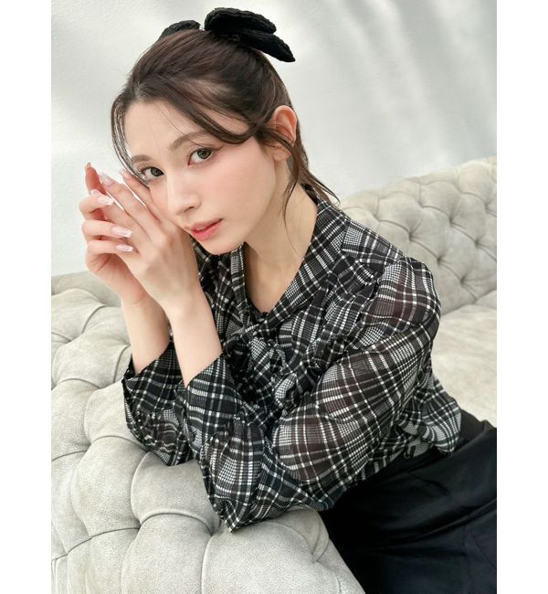 RESEXXY「シアーボウタイブラウス」|シャツ・ブラウス|