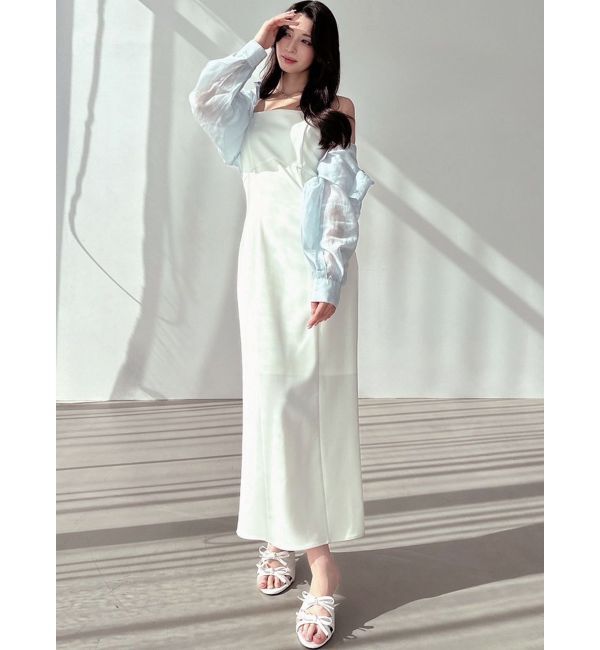 RESEXXY「Iラインキャミワンピース【セットアップ着用可能/ピンクWEB限定カラー】」|ワンピース|