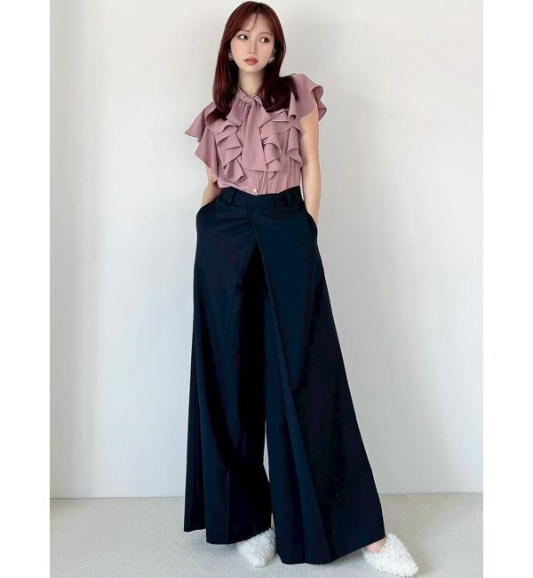 RESEXXY「フロントラップスーパーワイドパンツ」|その他|