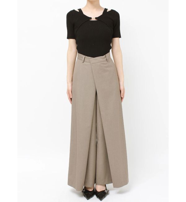 RESEXXY「フロントラップスーパーワイドパンツ」|その他|