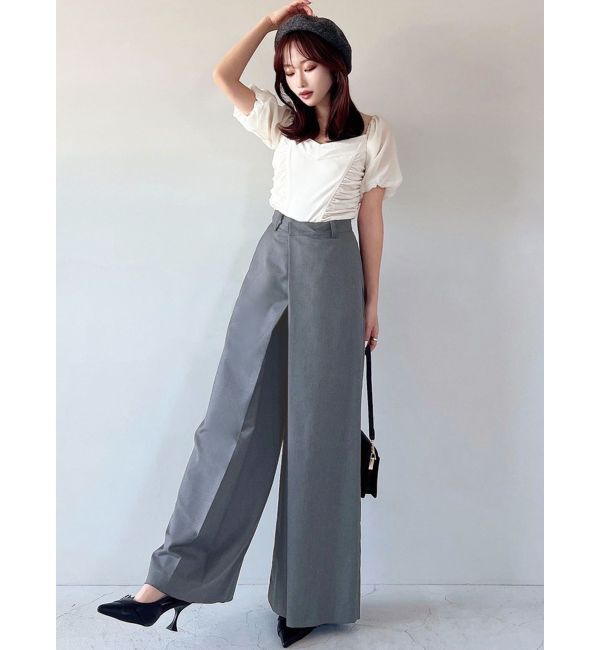 RESEXXY「フロントラップスーパーワイドパンツ」|その他|