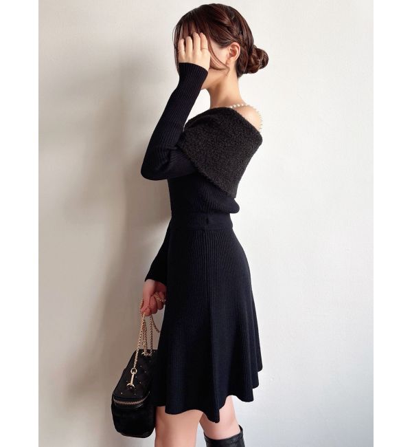 RESEXXY「ストラップミニニットワンピース」|ワンピース|