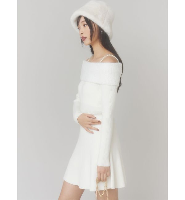 RESEXXY「ストラップミニニットワンピース」|ワンピース|