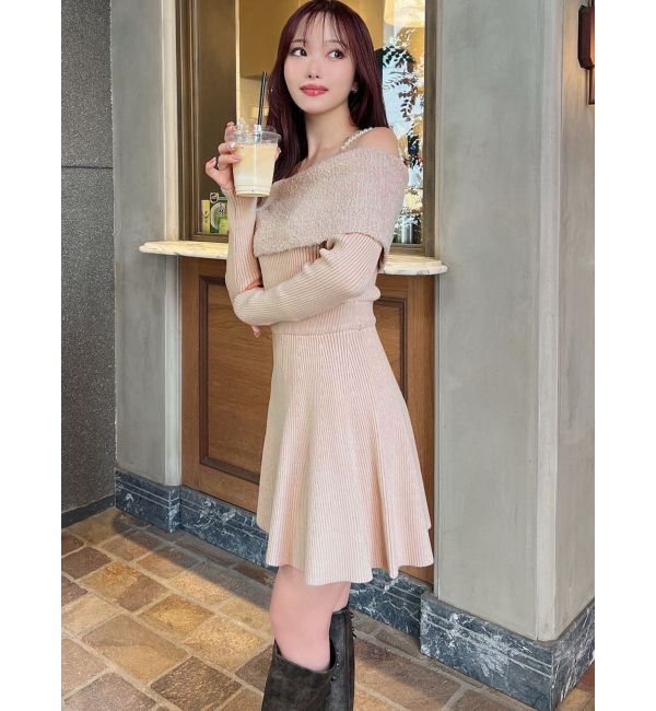 RESEXXY「ストラップミニニットワンピース」|ワンピース|